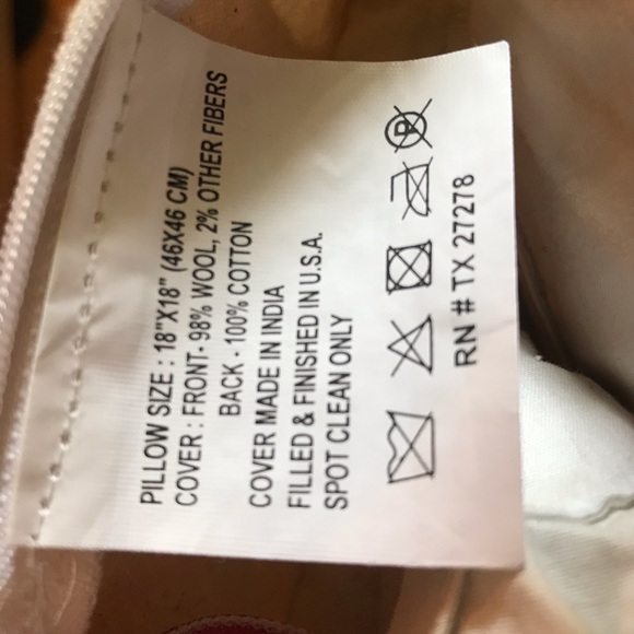 2 Loloi Frontgate Wool Accent Throw Pillow Covers - Picture 7 of 7